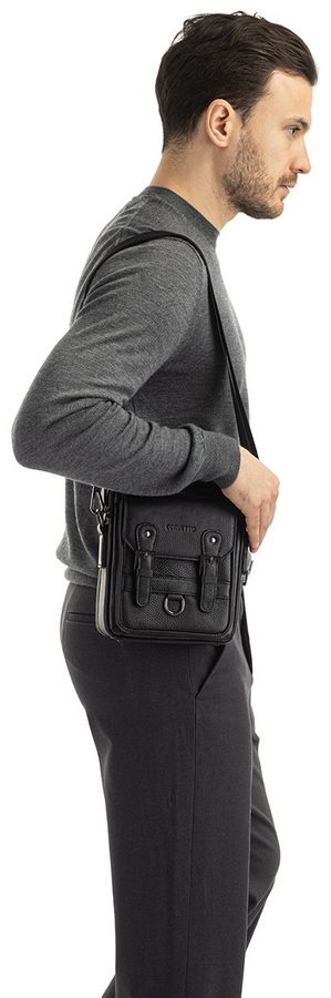 мужская сумка натуральная кожа corvetto