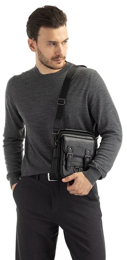 мужская сумка натуральная кожа corvetto