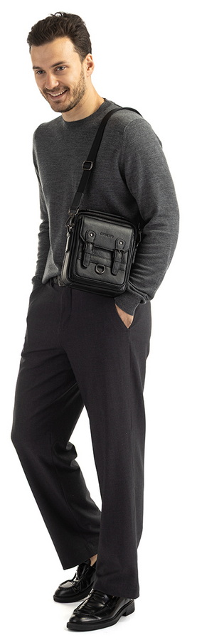 мужская сумка натуральная кожа corvetto