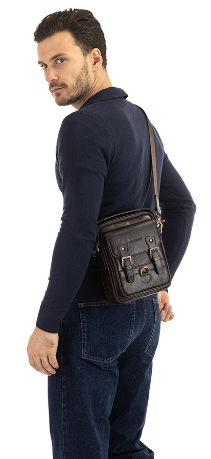 мужская сумка натуральная кожа corvetto