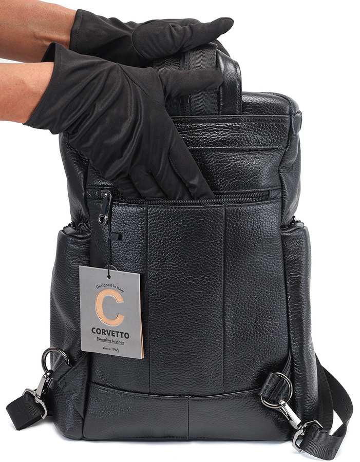 рюкзак натуральная кожа corvetto
