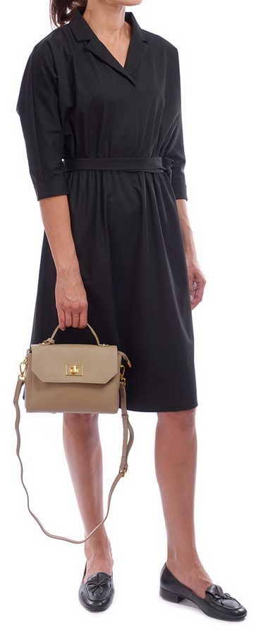 женская сумка натуральная кожа  kikilok корея