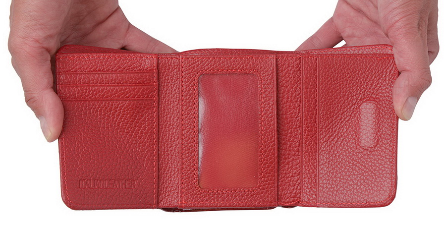 женский кошелек лаковый  натуральная кожа тайвань