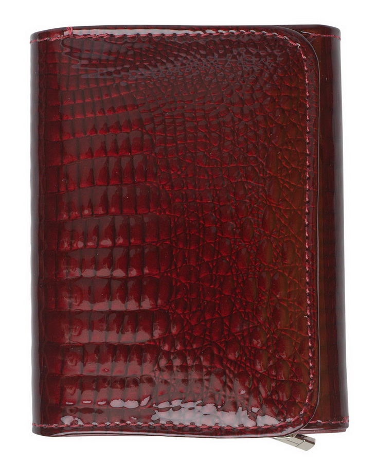 женский кошелек лаковый  натуральная кожа тайвань