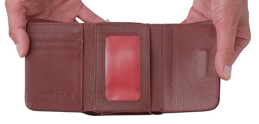 женский кошелек лаковый  натуральная кожа тайвань