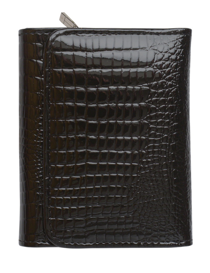 женский кошелек лаковый  натуральная кожа тайвань