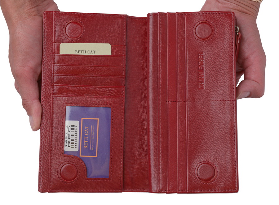 женский кошелек  натуральная кожа тайвань