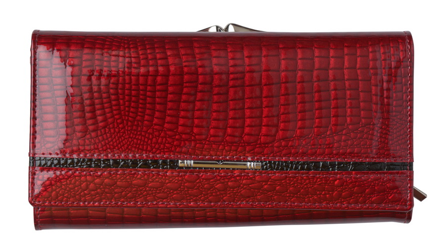 женский кошелек натуральная кожа лаковая корея