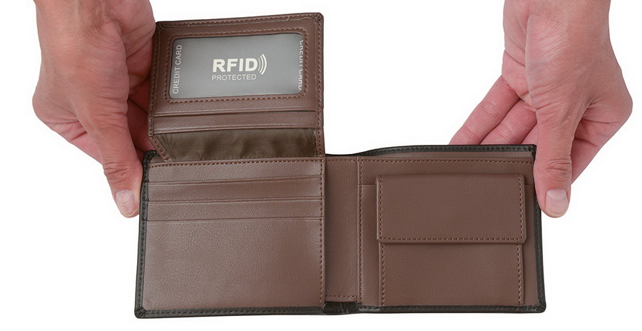 мужской кошелек натуральная кожа тайвань