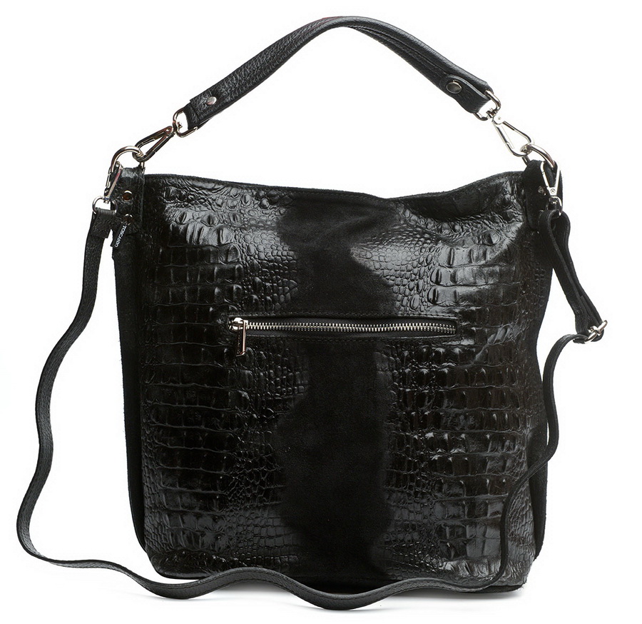 женская сумка натуральная кожа toscanio италия