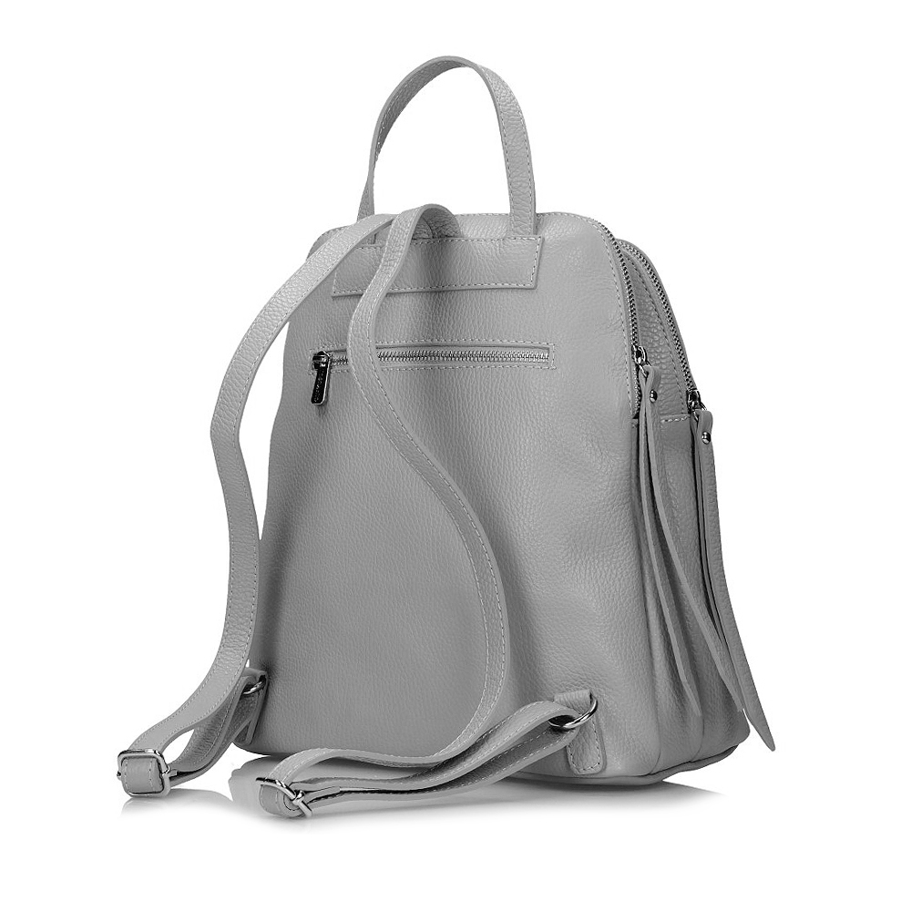 женский рюкзак натуральная кожа toscanio италия