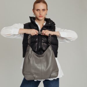 женская сумка натуральная кожа toscanio италия