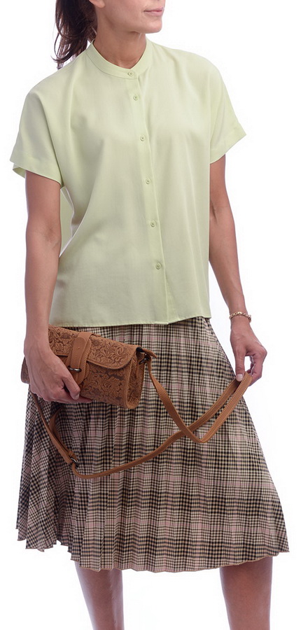 женская сумка натуральная кожа  kiki lok корея