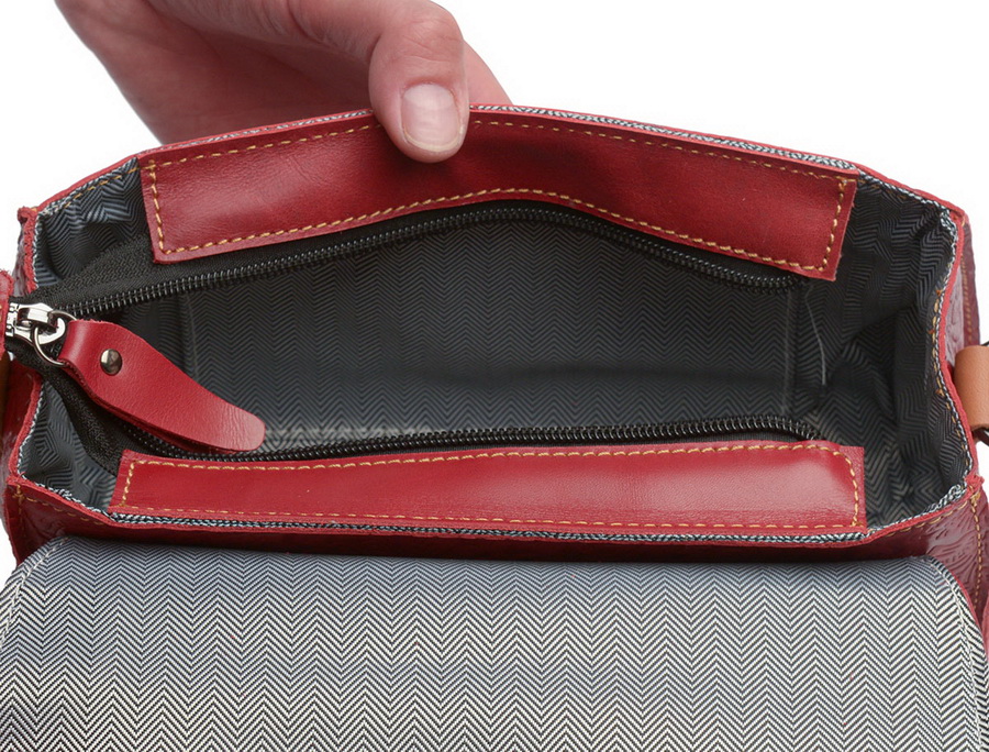 женская сумка натуральная кожа  kiki lok корея