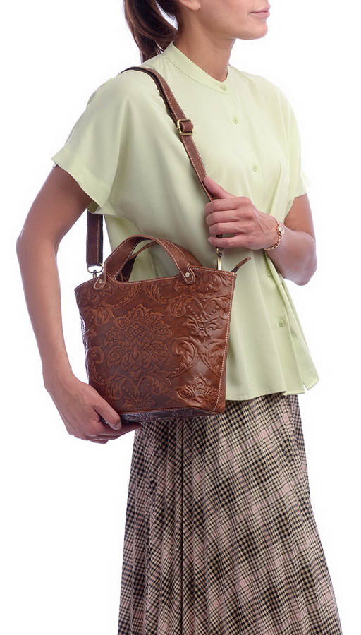 женская сумка натуральная кожа  kiki lok корея