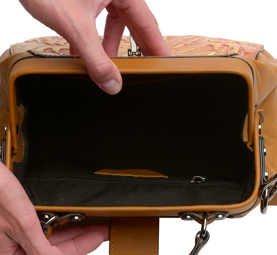 женская сумка натуральная кожа  kiki lok корея