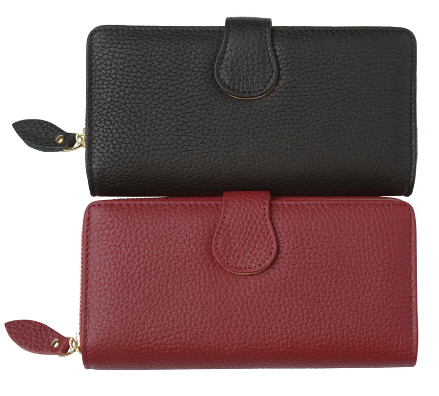 женский кошелек  натуральная кожа тайвань