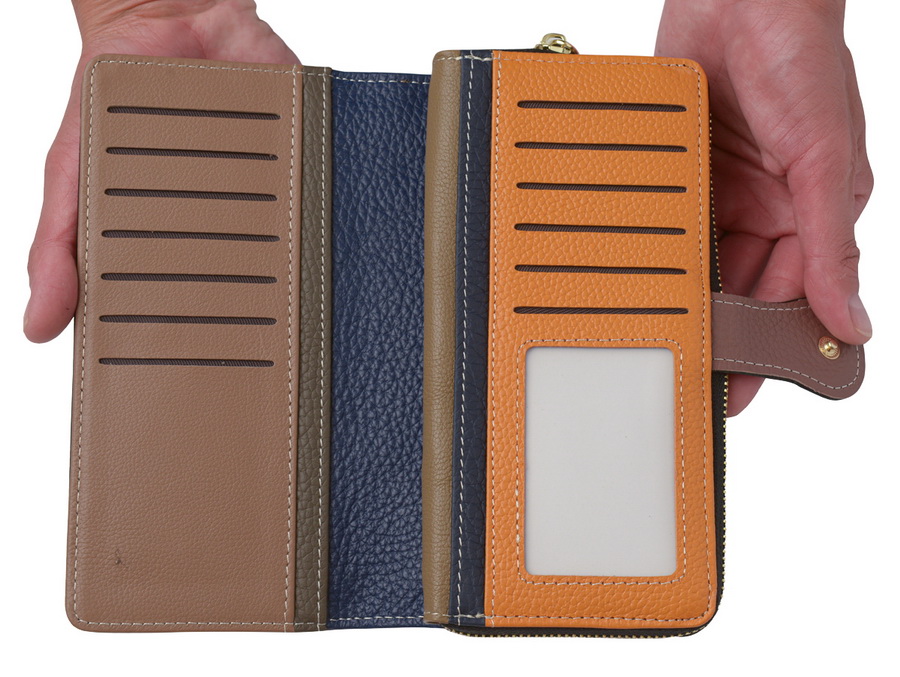 женский кошелек  натуральная кожа тайвань