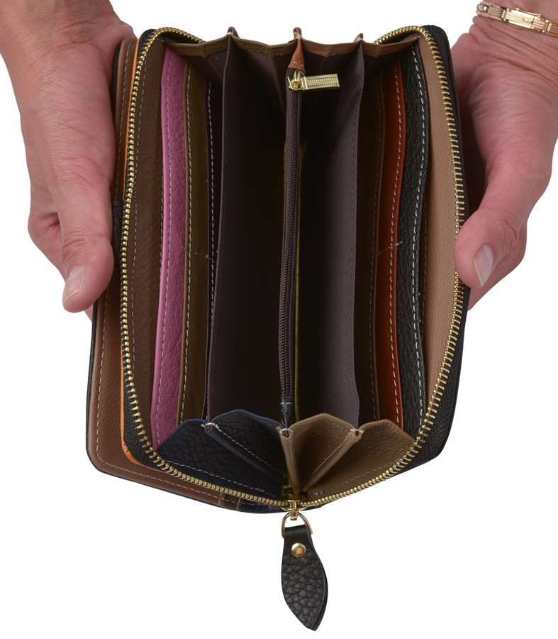 женский кошелек  натуральная кожа тайвань