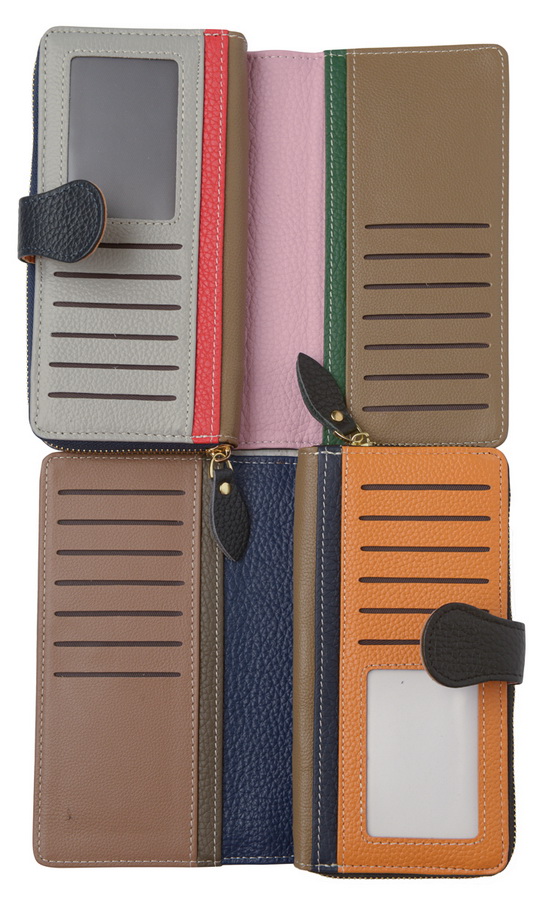 женский кошелек  натуральная кожа тайвань