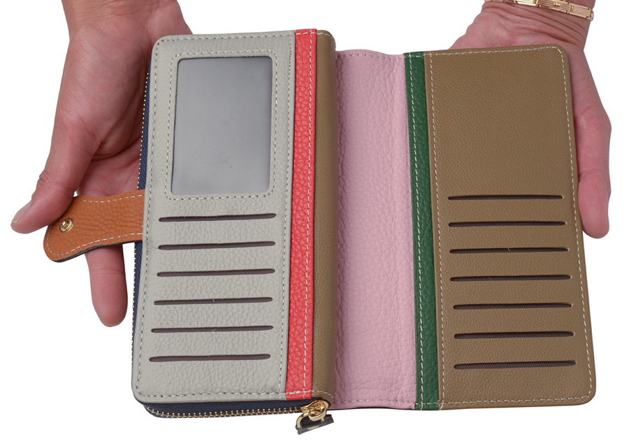 женский кошелек  натуральная кожа тайвань