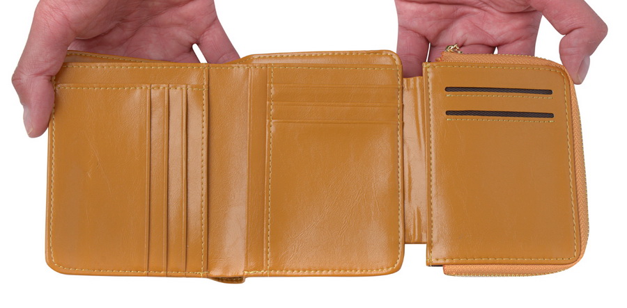 женский кошелек  натуральная кожа тайвань