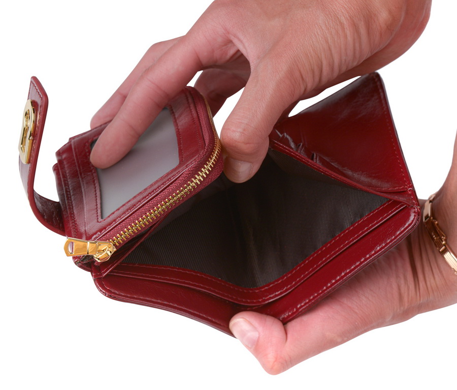 женский кошелек  натуральная кожа тайвань