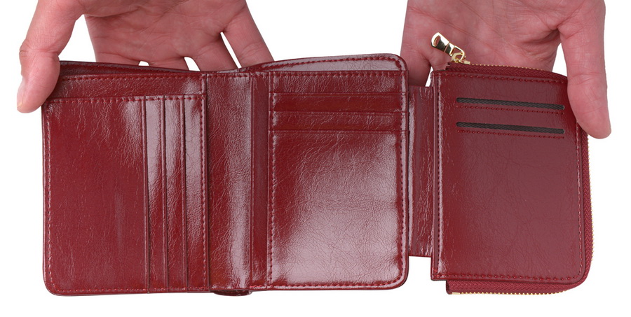 женский кошелек  натуральная кожа тайвань