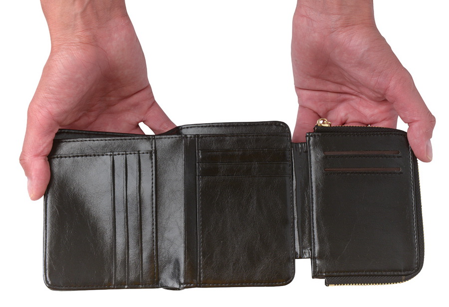 женский кошелек  натуральная кожа тайвань