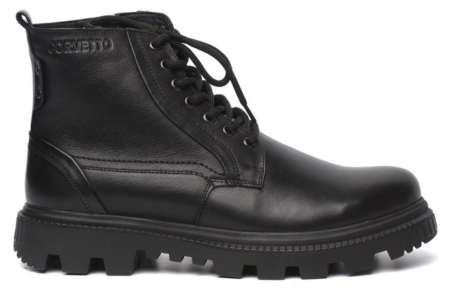 мужские ботинки натуральная кожа / натуральный мех corvetto
