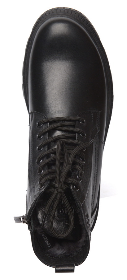 мужские ботинки натуральная кожа / натуральный мех corvetto