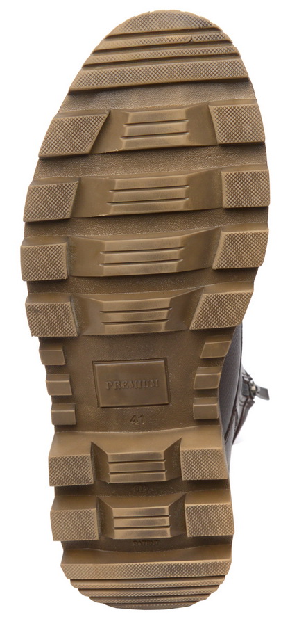 мужские ботинки натуральная кожа / натуральный мех corvetto