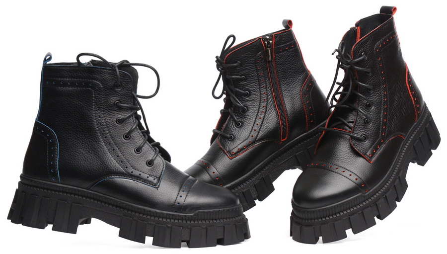 женские ботинки натуральная кожа / натуральный мех corvetto италия