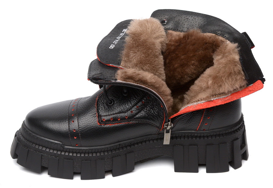 женские ботинки натуральная кожа / натуральный мех corvetto италия