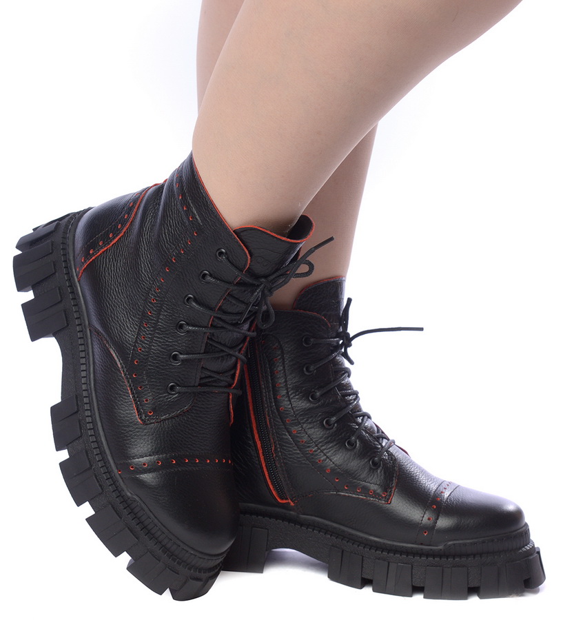 женские ботинки натуральная кожа / натуральный мех corvetto италия