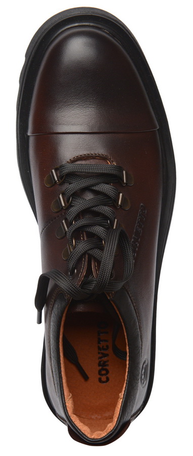 мужские полуботинки натуральная кожа corvetto италия