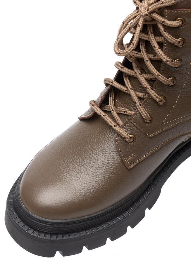 женские ботинки натуральная кожа / натуральный мех corvetto италия