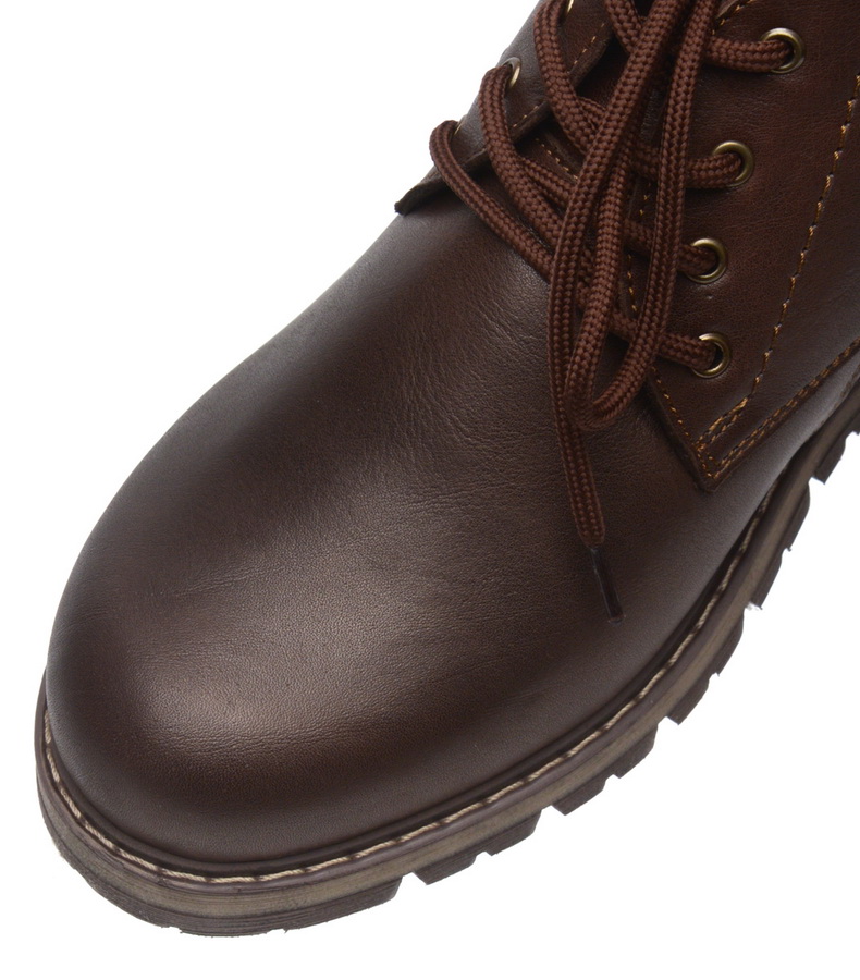 мужские ботинки натуральная кожа / шерсть corvetto