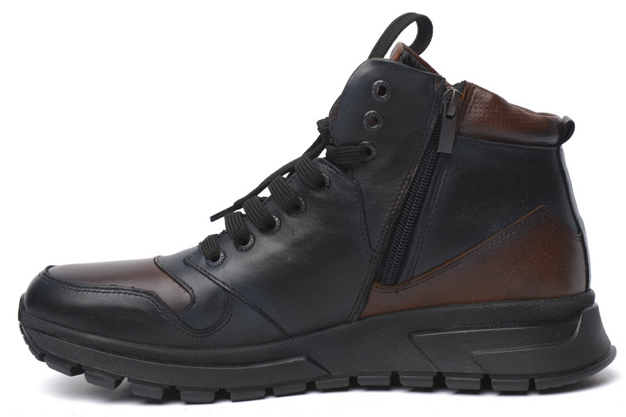 мужские кроссовки натуральная кожа / шерсть corvetto