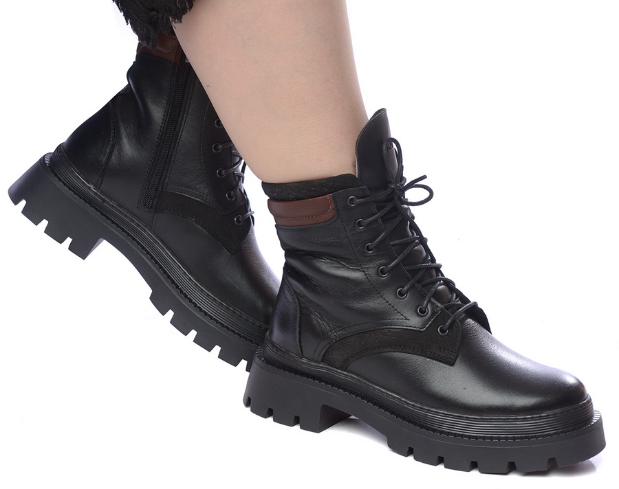 женские ботинки натуральная кожа / натуральный мех corvetto италия