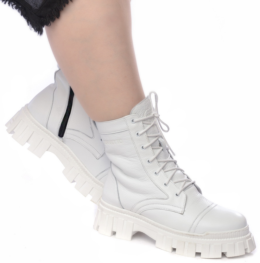 женские ботинки натуральная кожа / натуральный мех corvetto италия