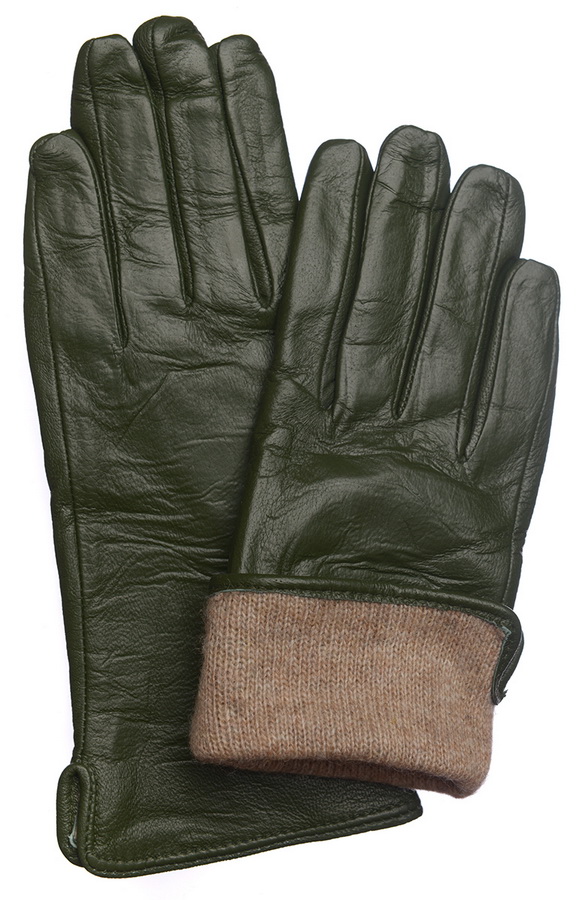 женские перчатки овечья кожа / шерсть 