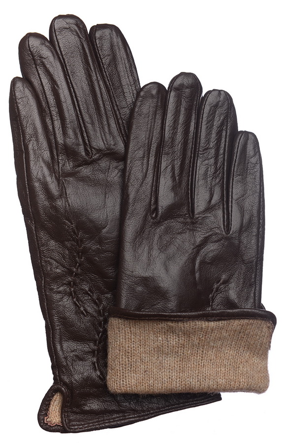 женские перчатки овечья кожа / шерсть 