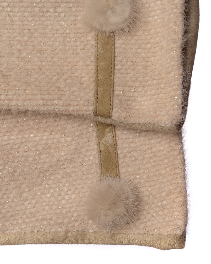 женские перчатки трикотаж утепленный