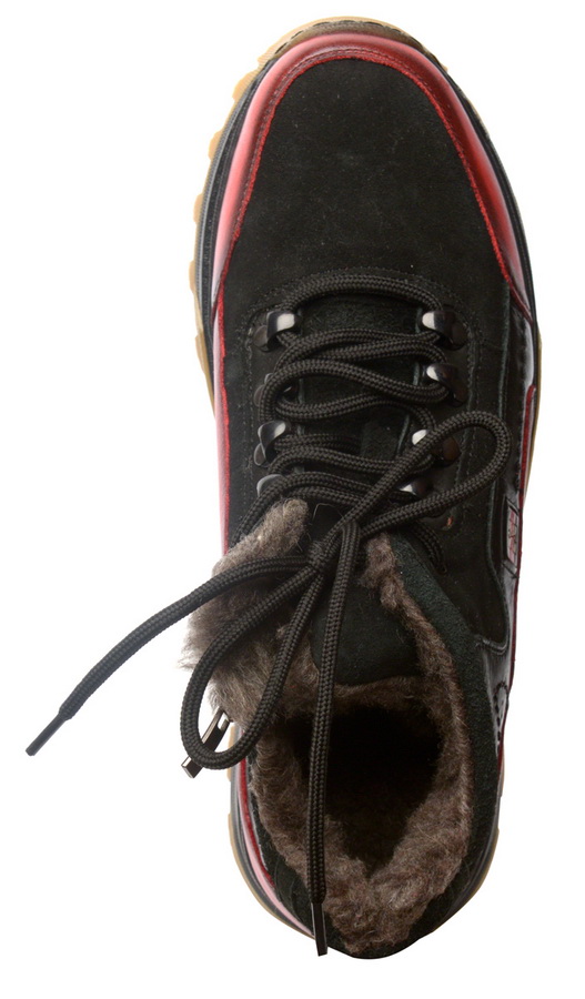 мужские ботинки натуральная кожа / шерсть corvetto