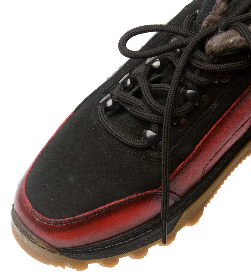 мужские ботинки натуральная кожа / шерсть corvetto