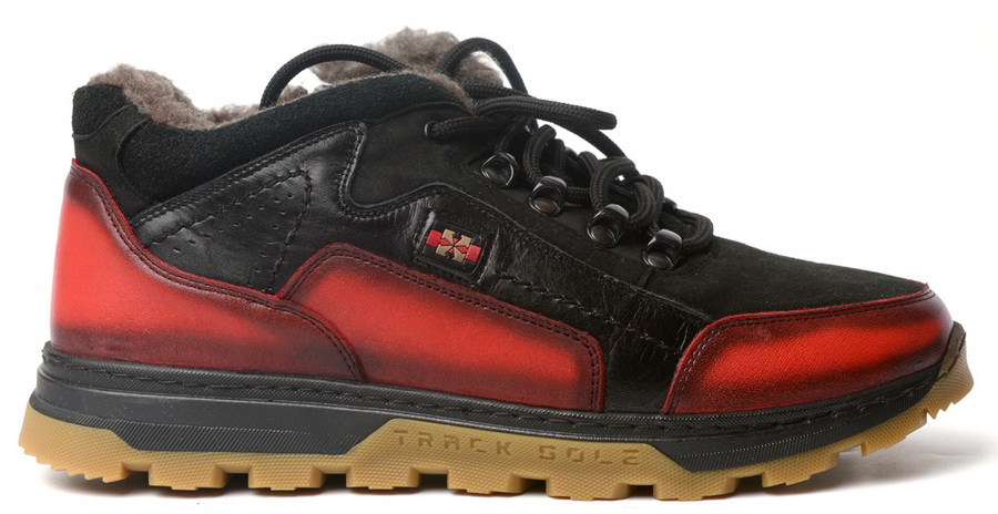 мужские ботинки натуральная кожа / шерсть corvetto