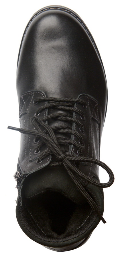 мужские ботинки натуральная кожа / шерсть corvetto