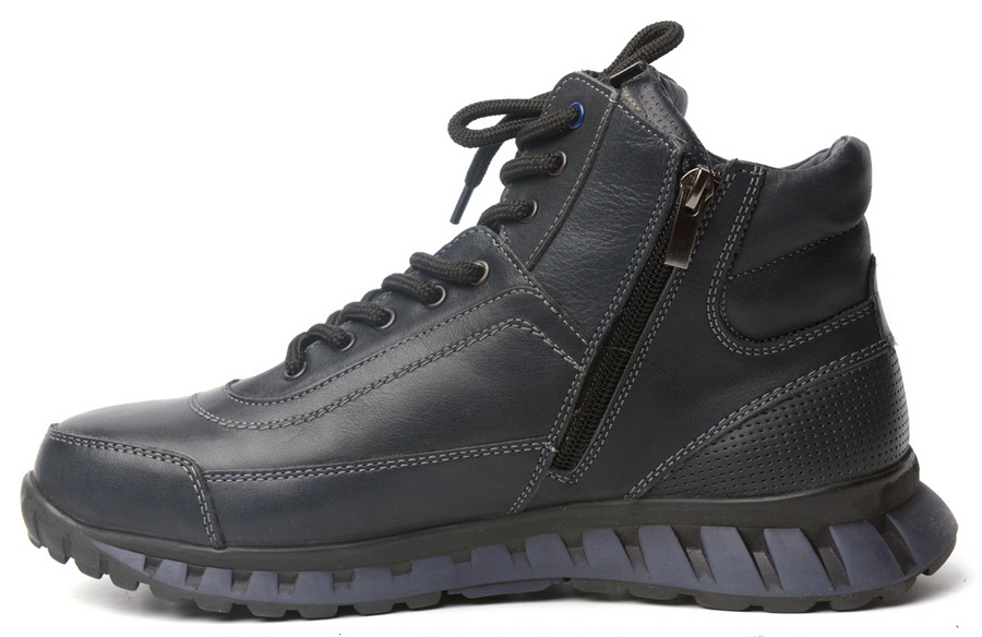 мужские ботинки натуральная кожа / шерсть corvetto