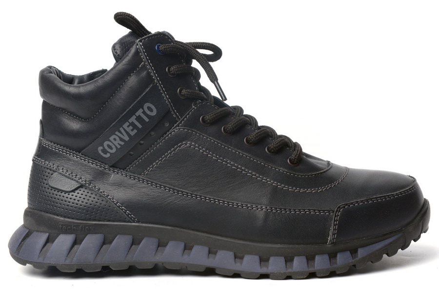 мужские ботинки натуральная кожа / шерсть corvetto